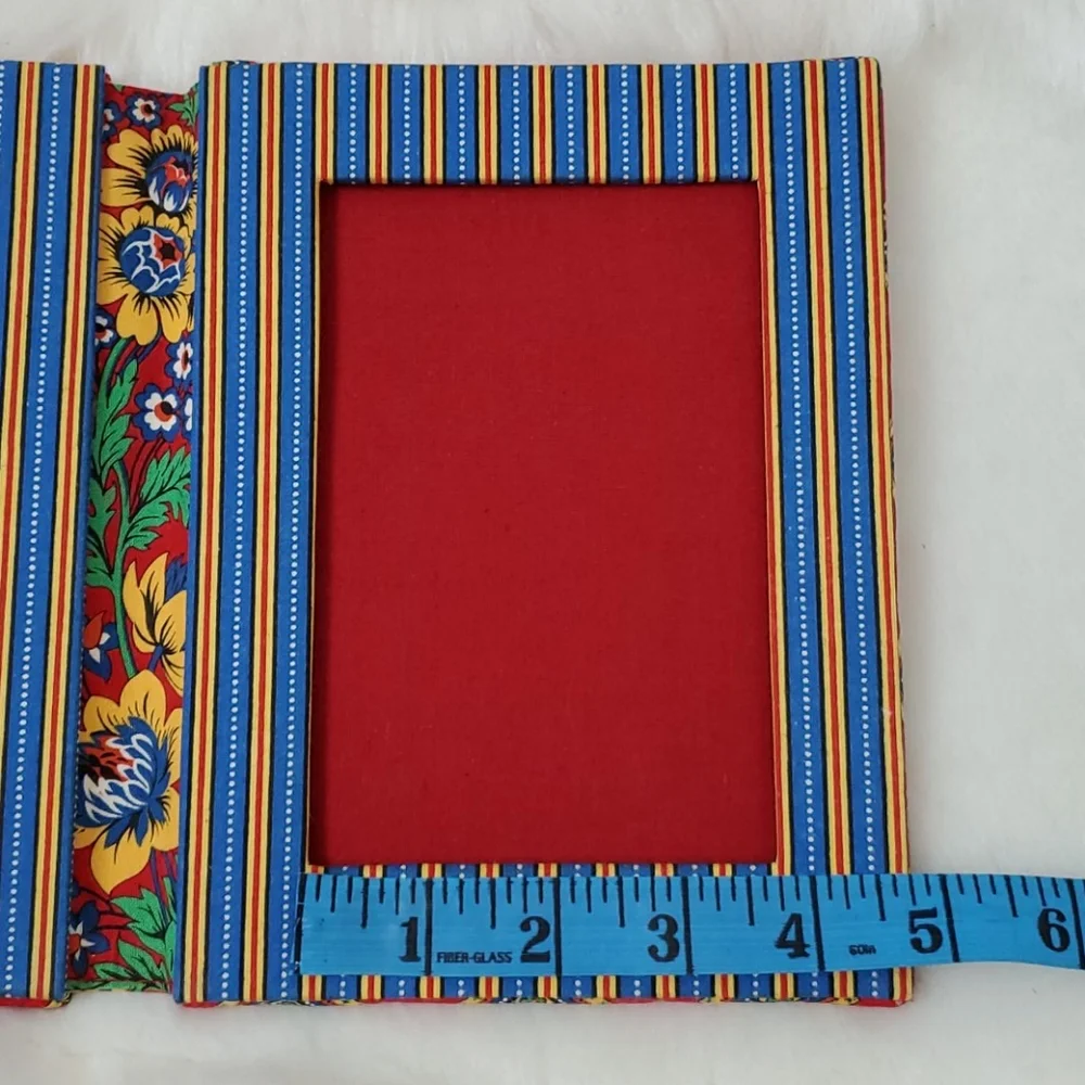 Vera Bradley red floral photos frame